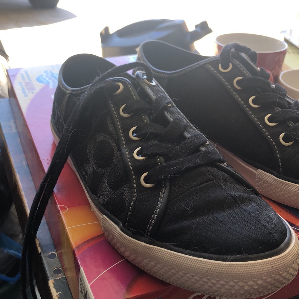 Authentic Coach tennis shoes